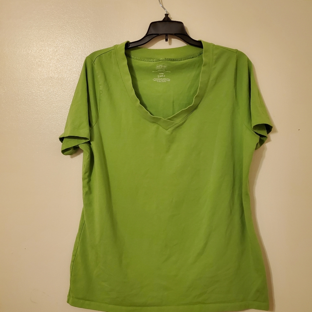 Lane Bryant modern fit short sleeve tee